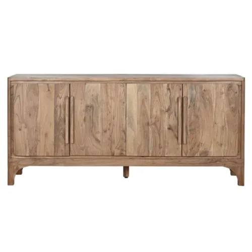 Buffet de acacia marrón claro 175X40X81