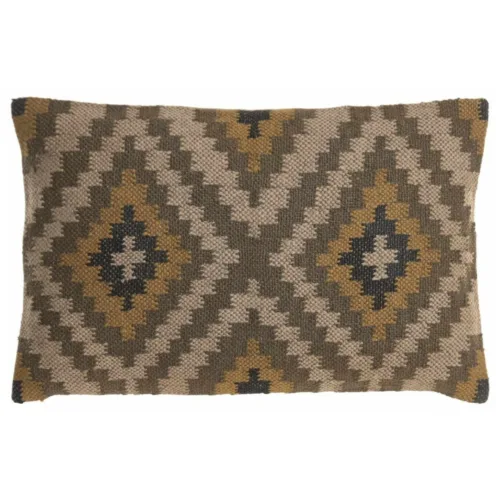 Cojín kilim de lana y yute 40X60