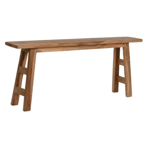 Banco de teca maciza 120X20X50