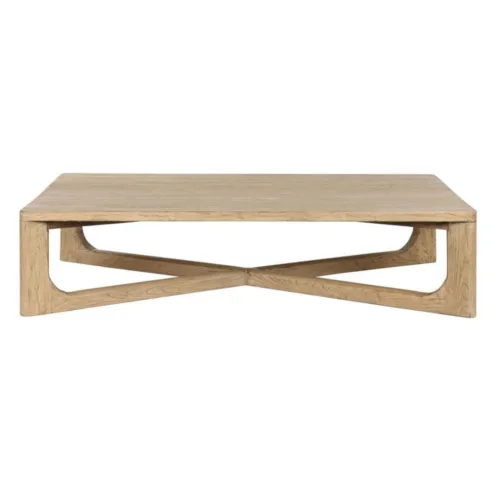 Mesa de centro de olmo macizo 170X109X41