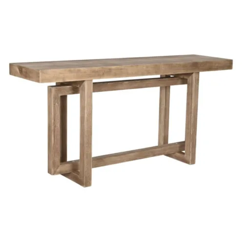 Consola de madera de abeto 180X40X81