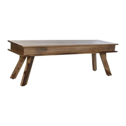 Mesa de centro de sheesham 140X40X45