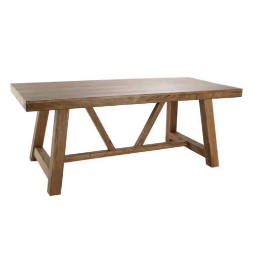 Mesa de comedor de acacia 240X90X77