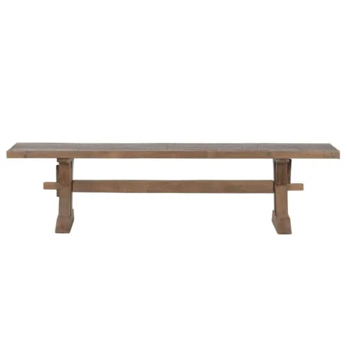 Banco de madera reciclada 180X38X45