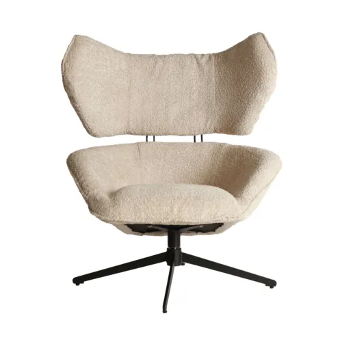 SILLÓN GIRATORIO BOUCLÉ PRIVAS