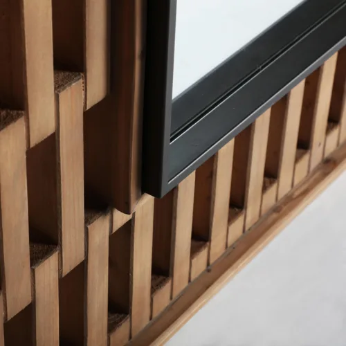 Espejo estilo contemporáneo de madera Busk 108x186 cm