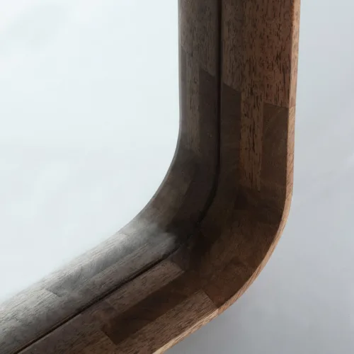 Espejo de madera Lubeca 76x178 cm