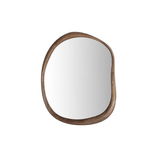 Espejo de madera asimétrico Lubeca 64x78 cm