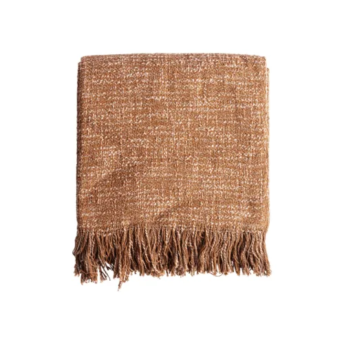 Plaid de algodón marrón Blade