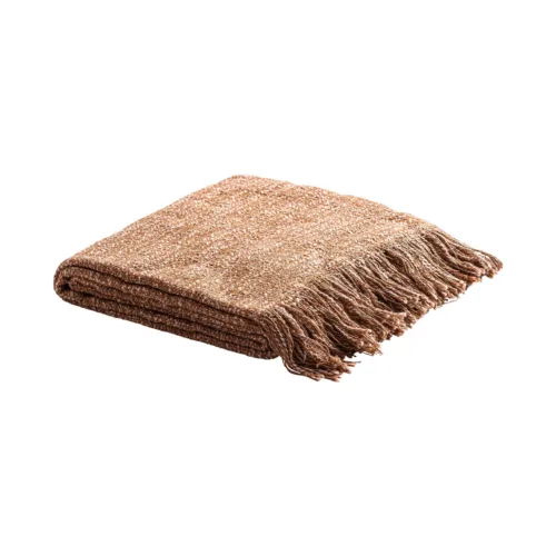 Plaid de algodón marrón Blade