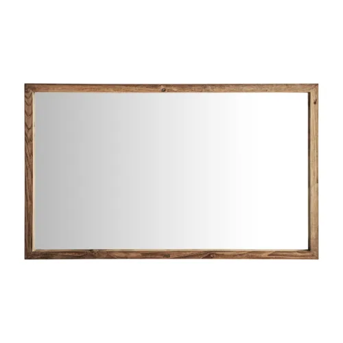 Espejo rústico de madera de teca 90x150cm
