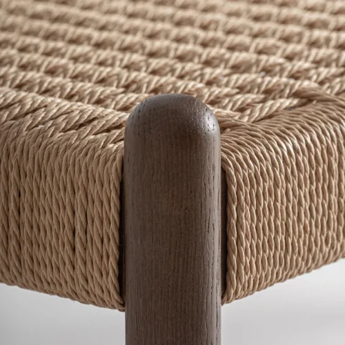 Banco de madera de haya y fibra Flaeh