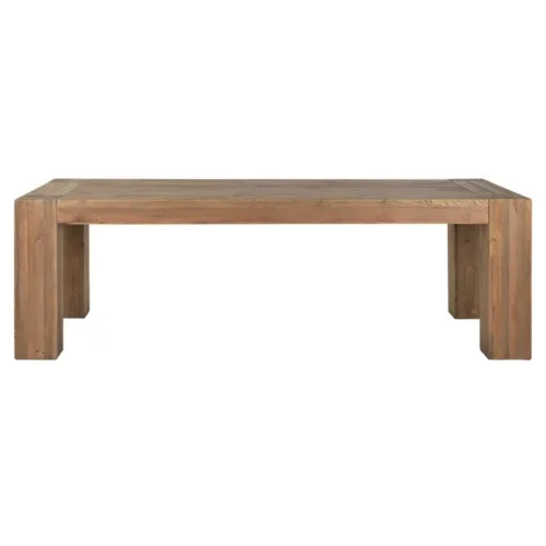 Mesa de comedor de pino madera reciclada 240X110X78
