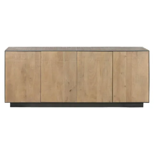 Buffet de mango y metal 200X44X80