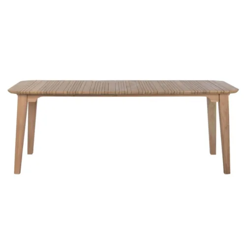 Mesa de comedor de teca 200X90X75