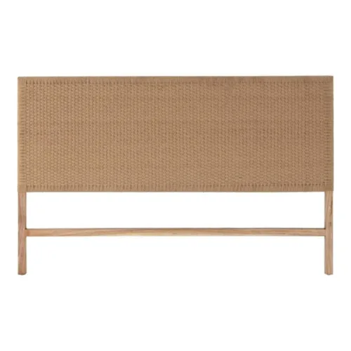 Cabecero de cama de teca y fibra 165cm