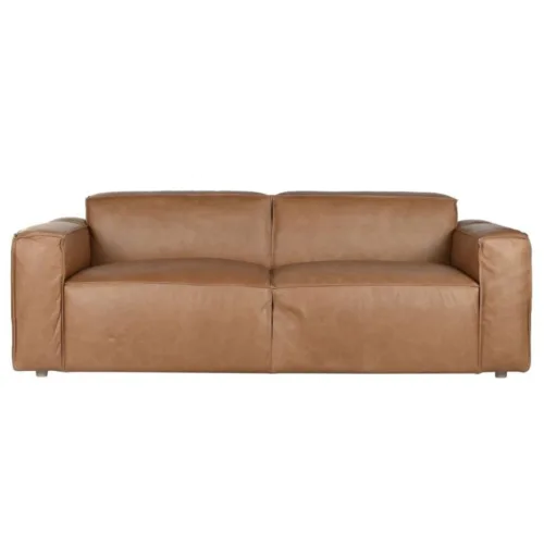 Sofá de piel de 3 plazas