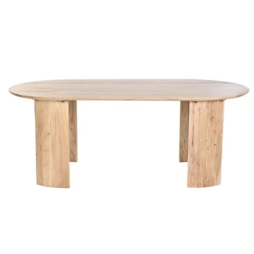 Mesa de comedor de acacia 200X100X75