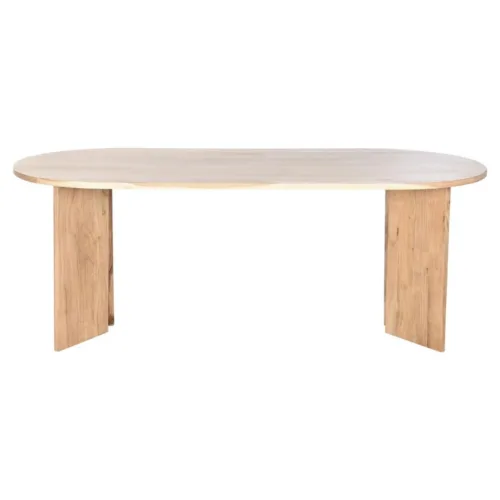 Mesa de comedor de acacia 200X90X76