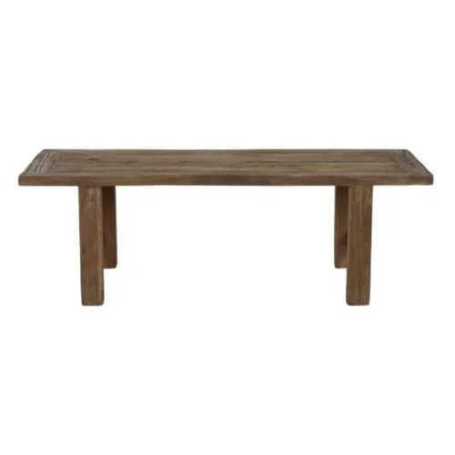 Mesa de centro de teca reciclada 140X70X45