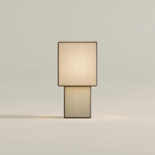 Lámpara portátil recargable de lino Forma