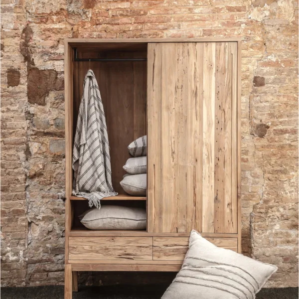 Armario de teca EROSI (125 cm)