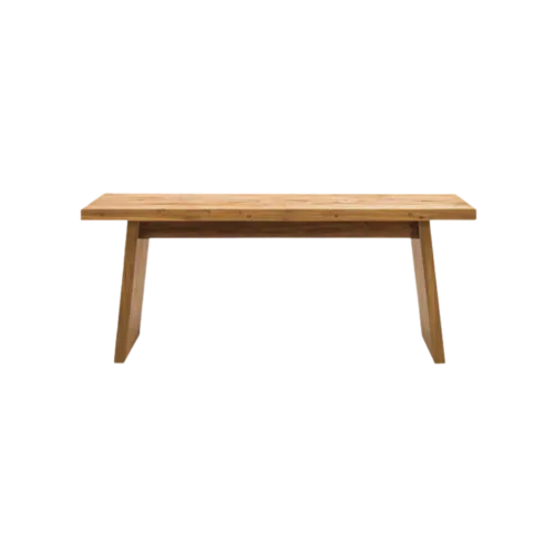 banco de madera de teca