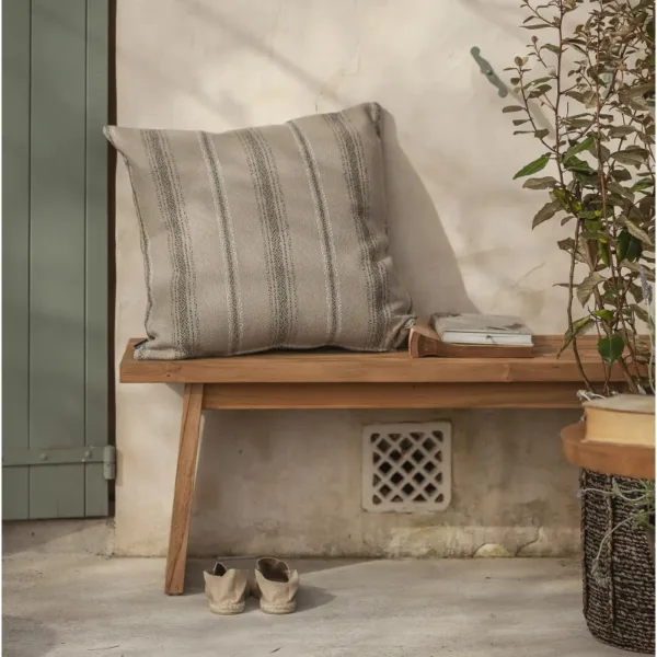 banco de madera de teca