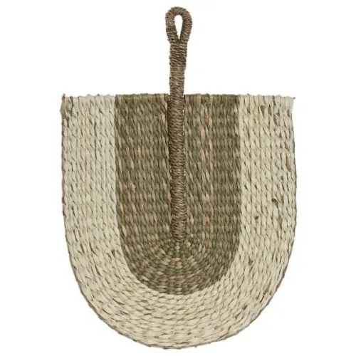 DECORACION PARED SEAGRASS 28X2X40 PAIPAI NATURAL