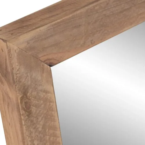 ESPEJO MADERA RECICLADA CRISTAL 100X4X60 NATURAL