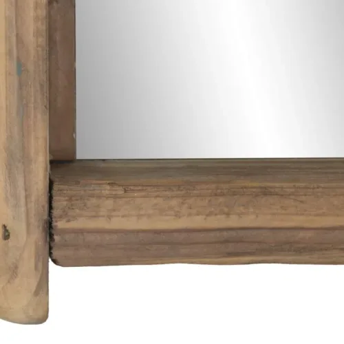 ESPEJO MADERA RECICLADA CRISTAL 60X8X70 NATURAL
