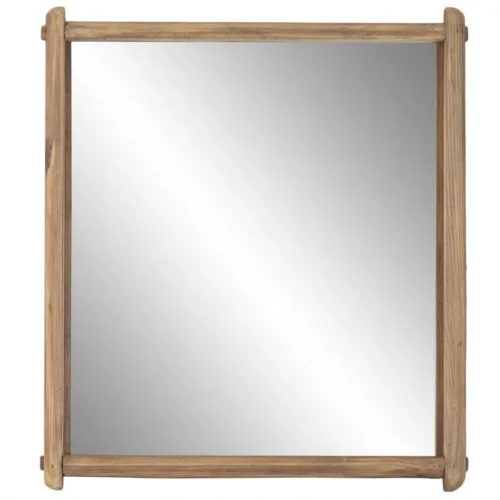 ESPEJO MADERA RECICLADA CRISTAL 60X8X70 NATURAL