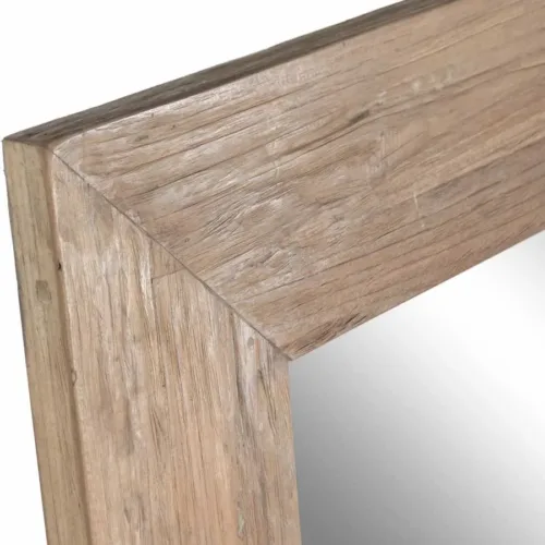 ESPEJO TECA RECICLADA 100X3X200 NATURAL