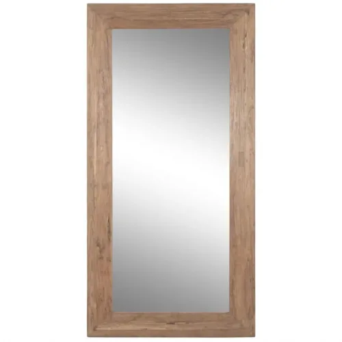 ESPEJO TECA RECICLADA 100X3X200 NATURAL