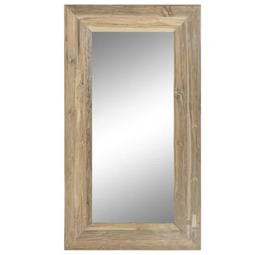 ESPEJO VESTIDOR TECA RECICLADA 100X7X180 DECAPE