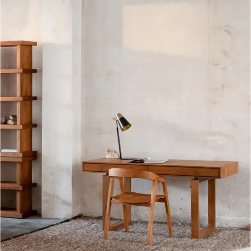 Escritorio de madera de teca SINJAI 160 cm