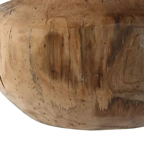 JARRON TECA 30X30X20 NATURAL