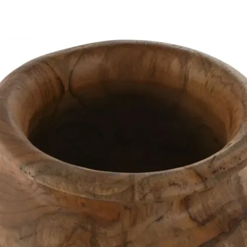 JARRON TECA 24X24X39,5 NATURAL