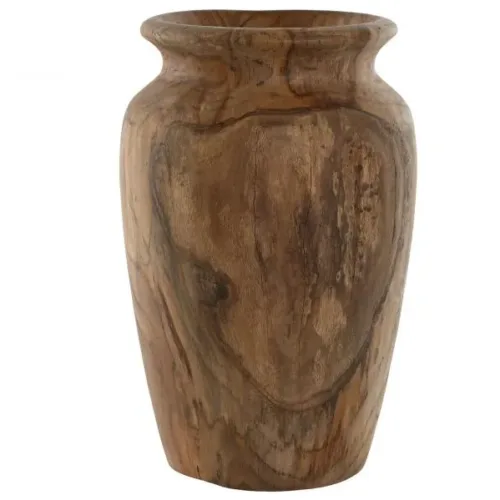 JARRON TECA 24X24X39,5 NATURAL