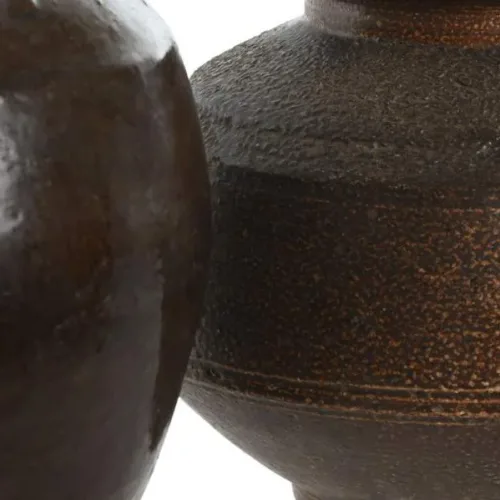 VASIJA CERAMICA VIDRIADA 25X25X20 2 SURTIDAS