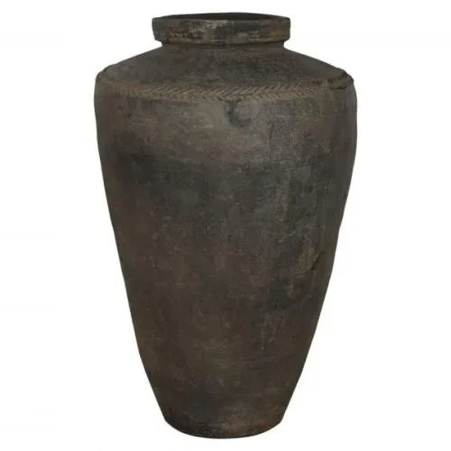 ANFORA TERRACOTA 76X76X96 PIEZA UNICA ANTIGUA