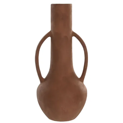 ANFORA CERAMICA 28X28X61 ASA TERRACOTA