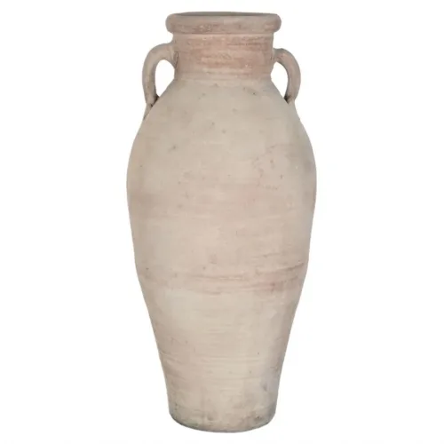 ANFORA TERRACOTA 40X40X98 33 KG, 2 ASAS ARTESANAL