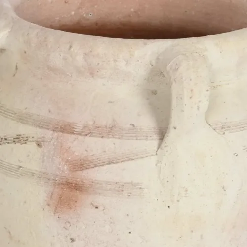 ANFORA SET 2 TERRACOTA 53X53X72 41 KG, 4 ASAS