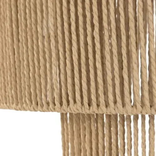 Lámpara de techo de fibra de papel en espiral 60X60X40