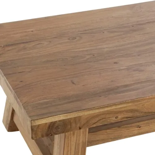 Mesa de centro de madera de acacia 110X60X40