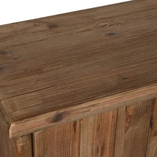 Mueble TV de madera reciclada japonés 156X44X65