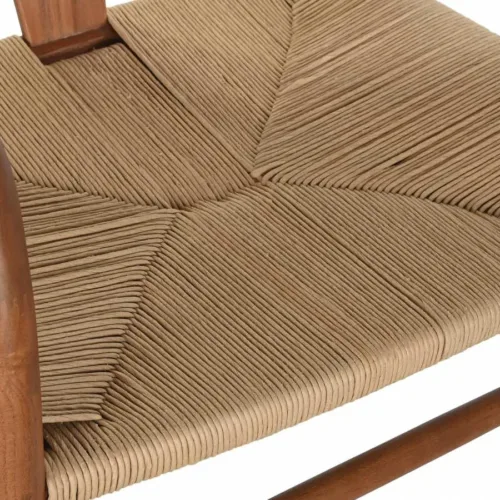 SILLA OLMO FIBRA 57X53X78 MARRON