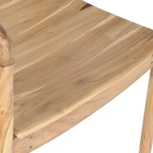 SILLA TECA 56X51X78 MARRON CLARO