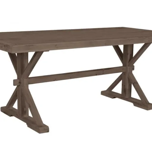 MESA COMEDOR MADERA 200X100X80 NATURAL